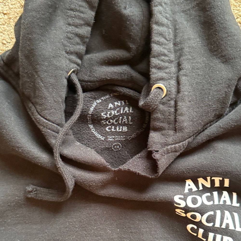Anti social social club hoodie - Picture 3 of 3